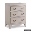 [EUR: Amel] Amelia Side Table / Winter Grey