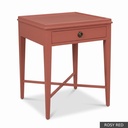 [EUR: Alvi] Alvin Side Table / Rosy Red
