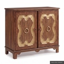 [EUR: York] York Side Table  / French Stain ( Standard ) + Gold