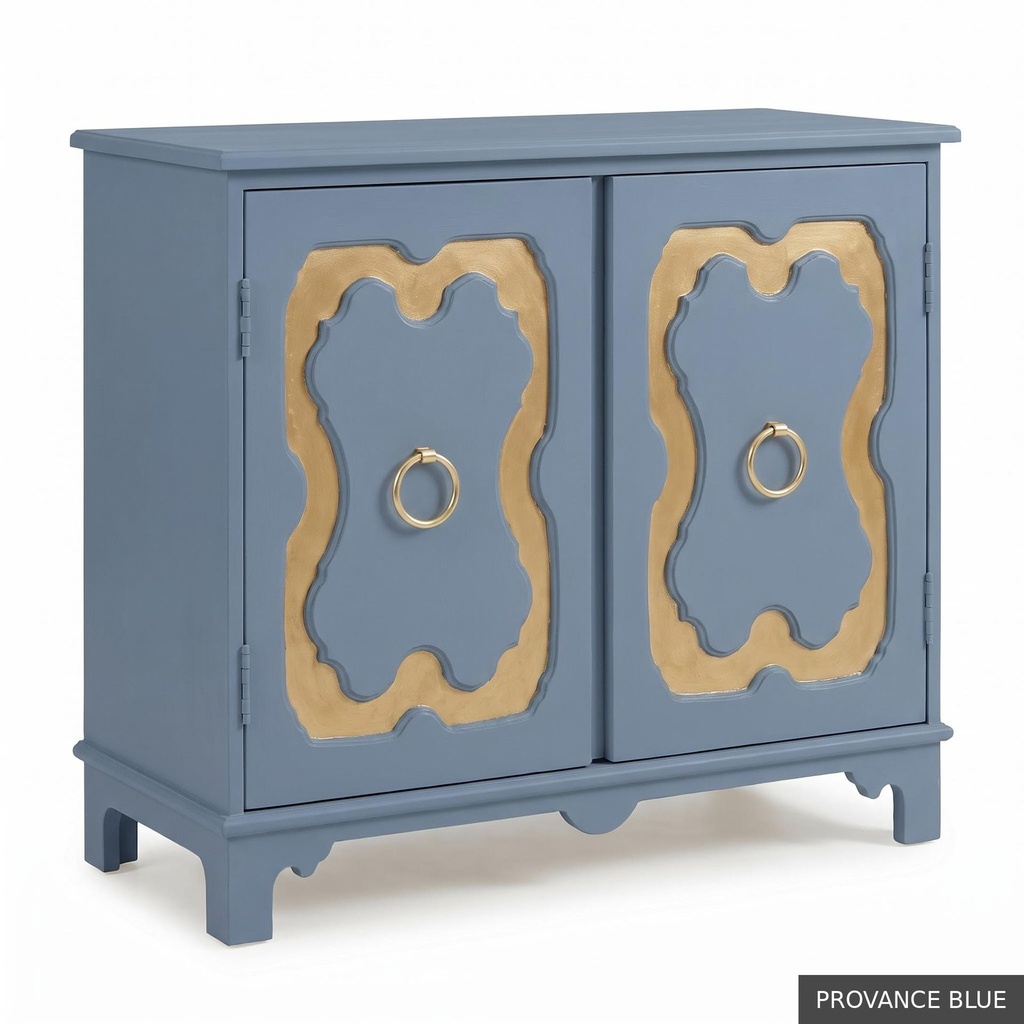 [EUR: York] York Side Table  / Provance Blue + Gold