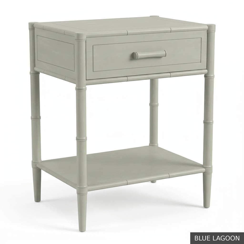 Tisbury Side Table / Blue Lagoon