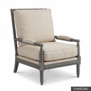 [LOFT: Rutl] Rutledge Chair / Charcoal