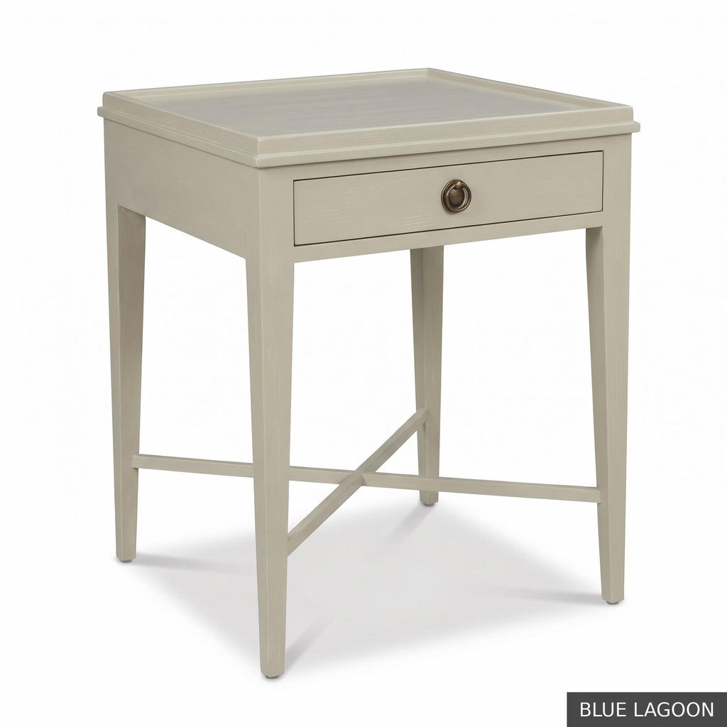 [EUR: Alvi] Alvin Side Table / Blue Lagoon