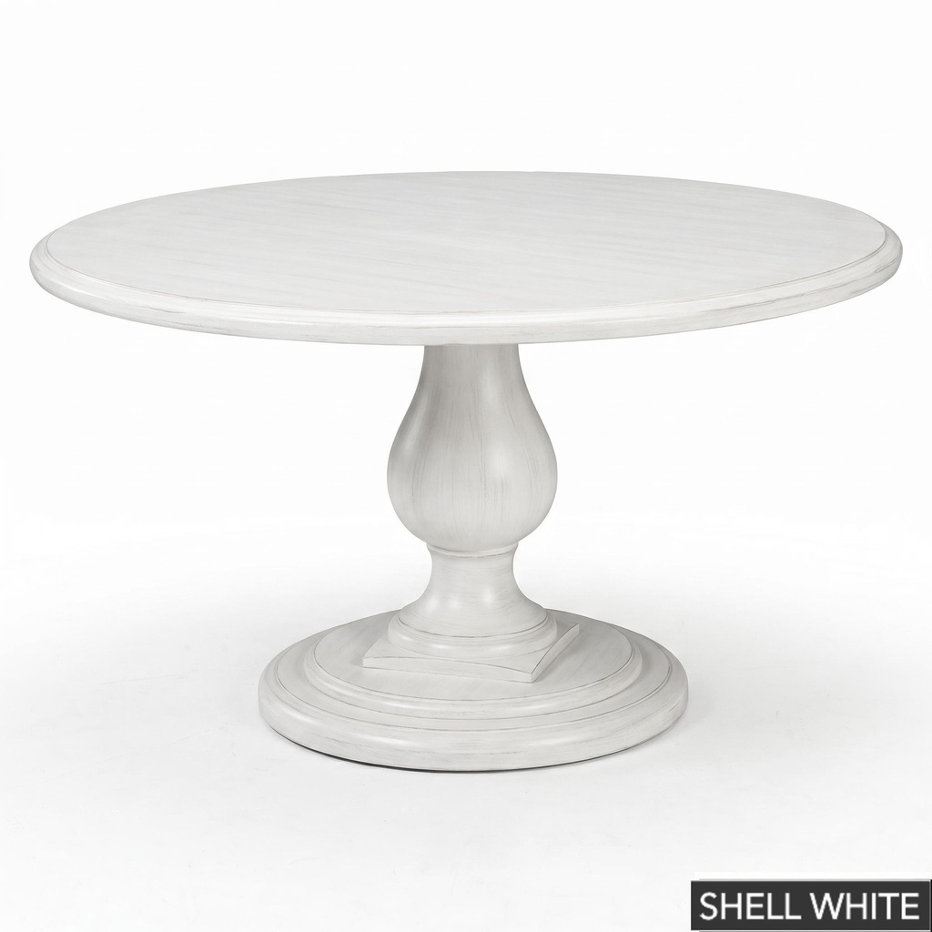 Lafayette Dining Table - 72"  - Shell White