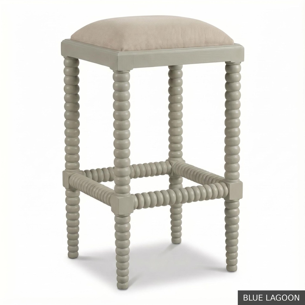 [EUR: ClovC] Clover Counter Stool   / Blue Lagoon