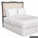 [EUR: BarnKHB] Barnard - King Headboard   / Wrought Iron + Gold