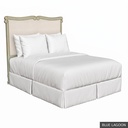 [EUR: BarnKHB] Barnard - King Headboard   / Blue Lagoon + Gold