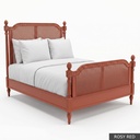 [EUR: BayTBED] Bay - Twin Bed   / Rosy Red