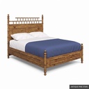 Canton - King Bed / Antique Pine Stain