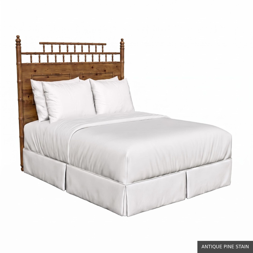 [EUR: CantTHB] Canton - Twin Headboard   / Antique Pine Stain
