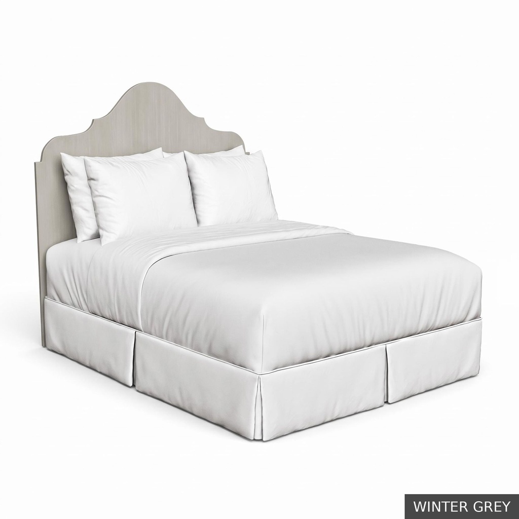 [EUR: HugoQHB] Hugo - Queen Headboard / Winter Grey