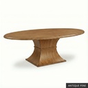 Hudson Oval Table - 72" - Antique Pine