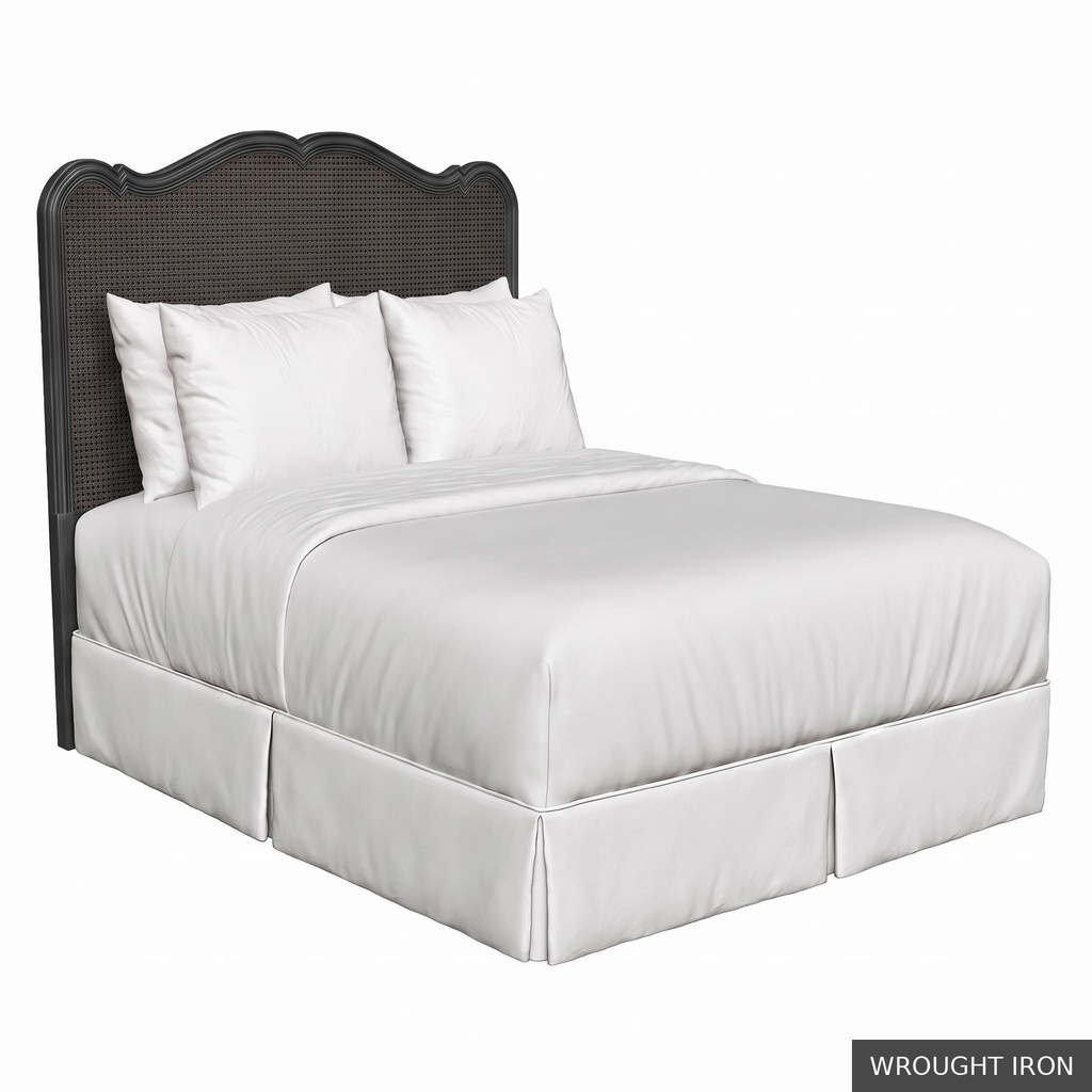[EUR: RueQHB] Rue - Queen Headboard   / Wrought Iron