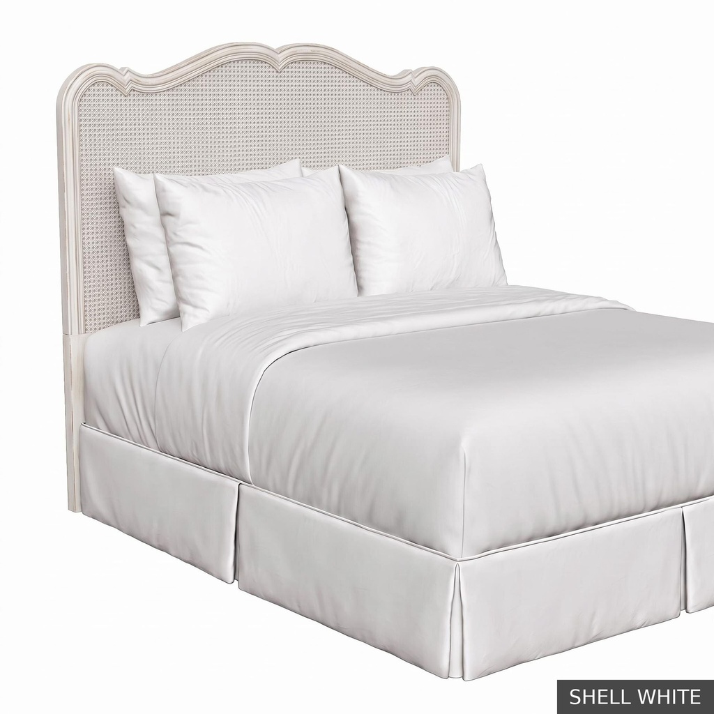 [EUR: RueKHB] Rue - King Headboard / Shell White