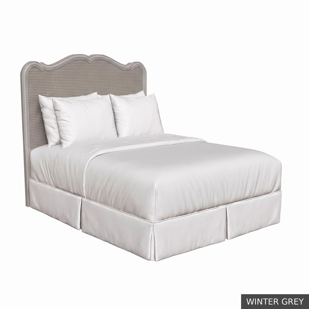 [EUR: RueKHB] Rue - King Headboard / Winter Grey