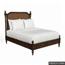 Jullian - King Bed - French Stain