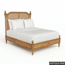 Jullian - King Bed - Antique Pine