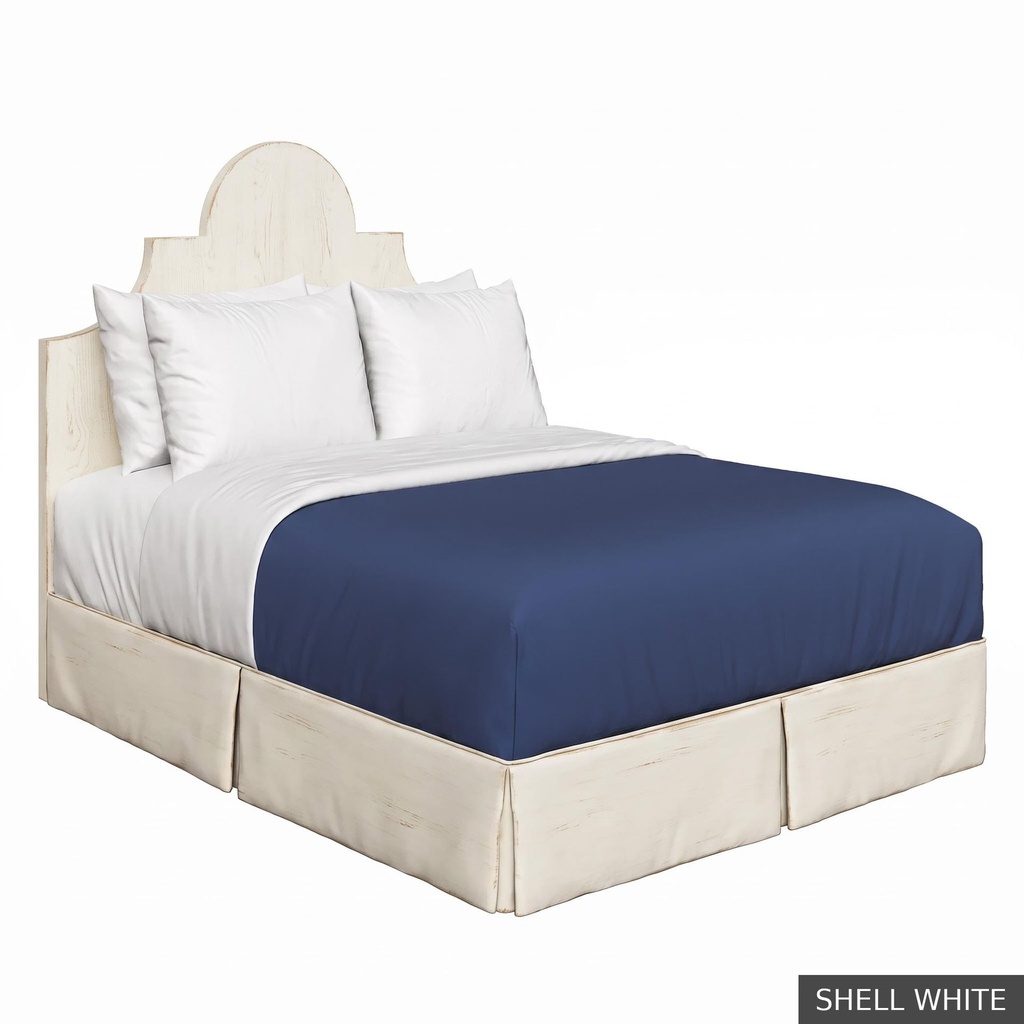 Summer - King Headboard / Shell White