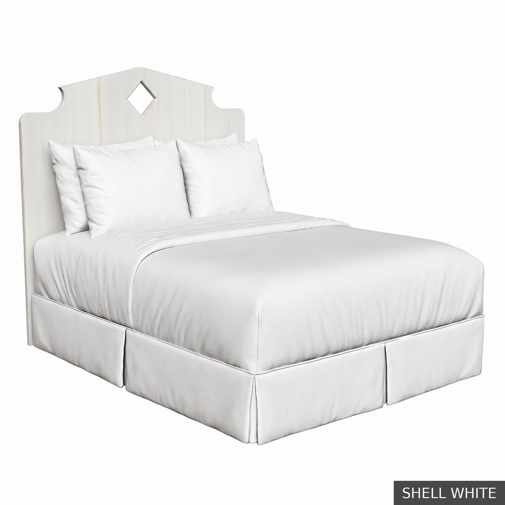 [EUR: NapoQHB] Napoleon - Queen Headboard   / Shell White