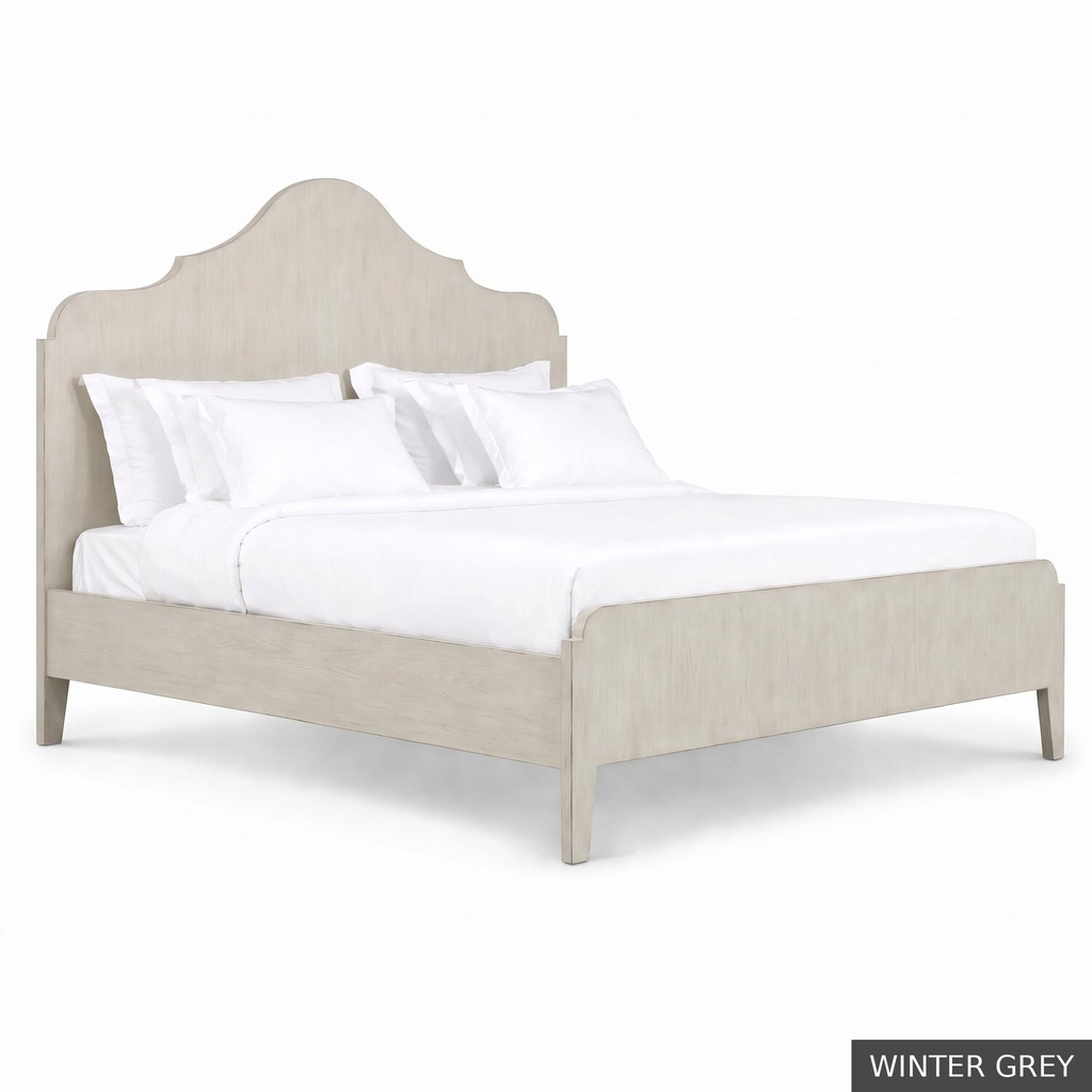 Hugo - Queen Bed / Winter Grey