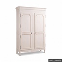 [EUR: Madi] Madison Display Cabinet   / Shell White + Gold