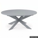 [EUR: Pear-72] Pearl Dining Table - 72" / French Blue