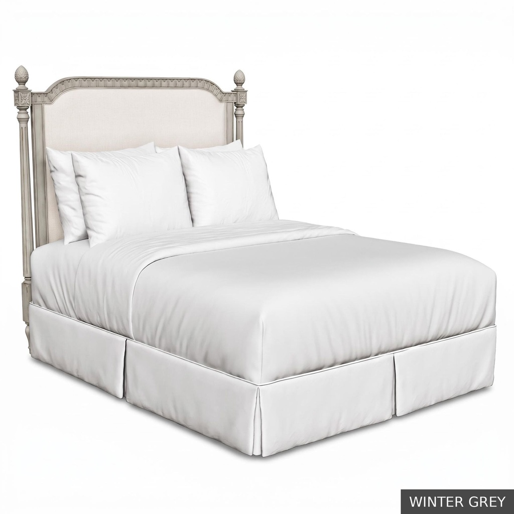 [EUR: TiffKHB] Tiffany - King Headboard   / Winter Grey