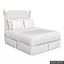 [EUR: TiffKHB] Tiffany - King Headboard   / Shell White