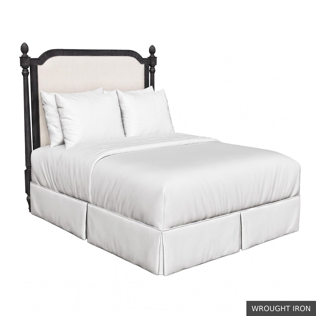 [EUR: TiffKHB] Tiffany - King Headboard   / Wrought Iron