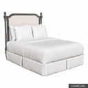 [EUR: TiffKHB] Tiffany - King Headboard   / Charcoal