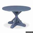 [EUR: Scar-54] Scarbrough Dining Table - 54"   / Provance Blue