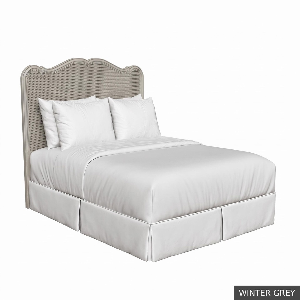 [EUR: RueKHB] Rue - King Headboard / Winter Grey