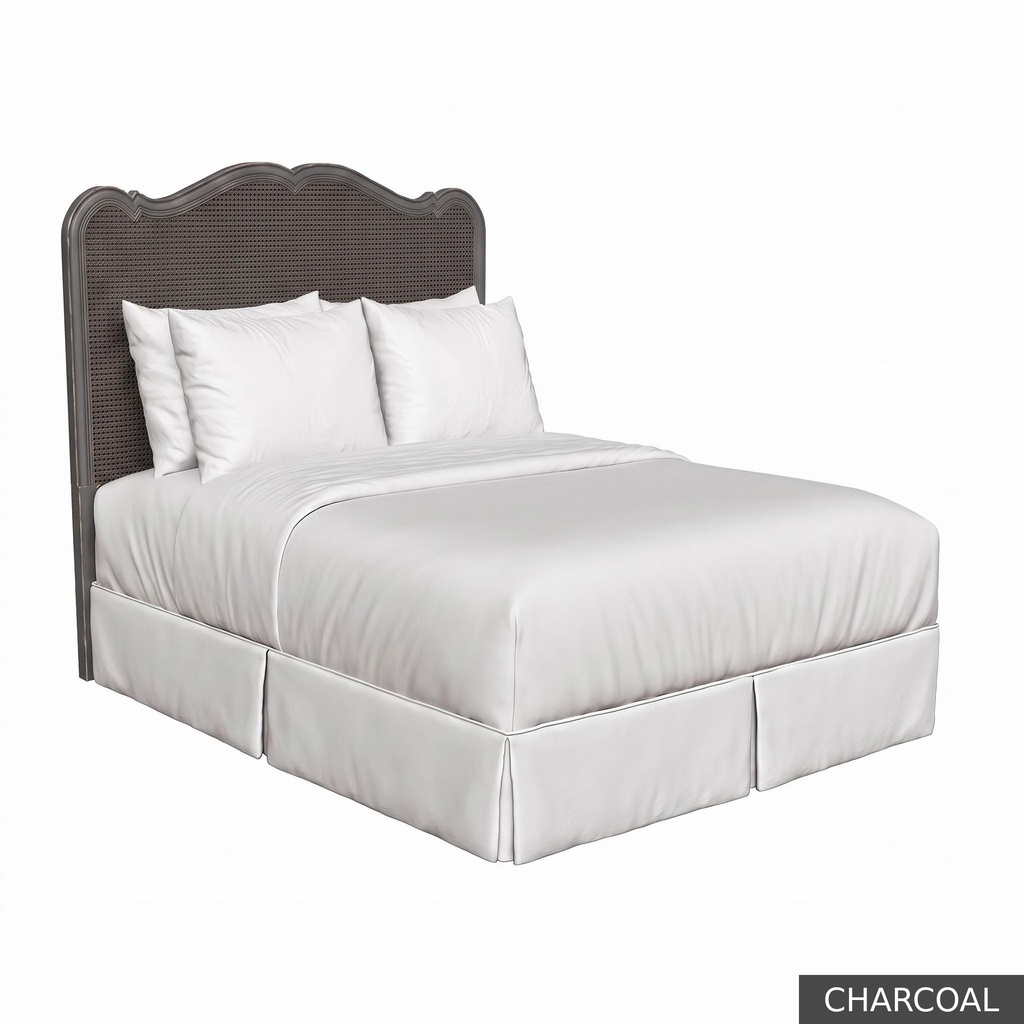 [EUR: RueKHB] Rue - King Headboard / Charcoal
