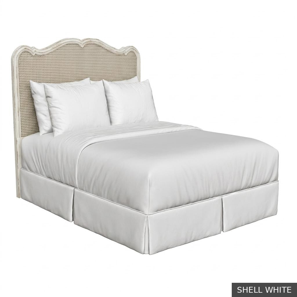 [EUR: RueKHB] Rue - King Headboard / Shell White