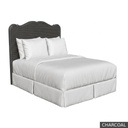 [EUR: RueKHB] Rue - King Headboard / Charcoal