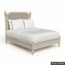 [EUR: JuliKBED] Jullian - King Bed   / Blue Lagoon