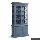 [LOFT: Bowl] Bowler Display Cabinet  / Provance Blue
