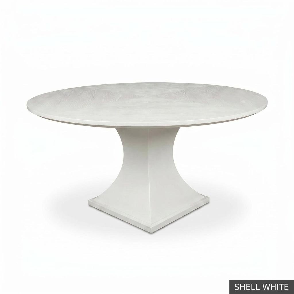 Libby Dining Table - 48" / Shell White