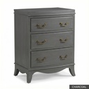 [EUR: Amel] Amelia Side Table / Charcoal
