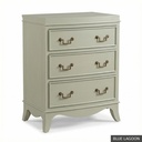 [EUR: Amel] Amelia Side Table / Blue Lagoon