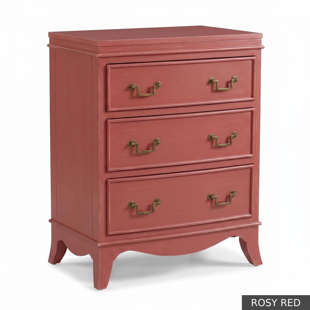 [EUR: Amel] Amelia Side Table / Rosy Red