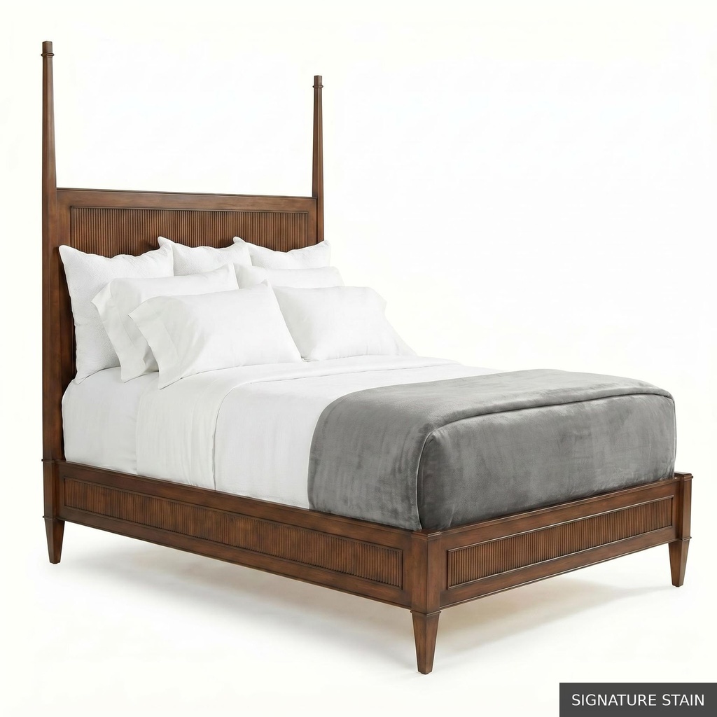 [EUR: OscaKBED] Oscar King Bed   / Signature Stain