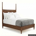 [EUR: OscaKBED] Oscar King Bed   / Signature Stain