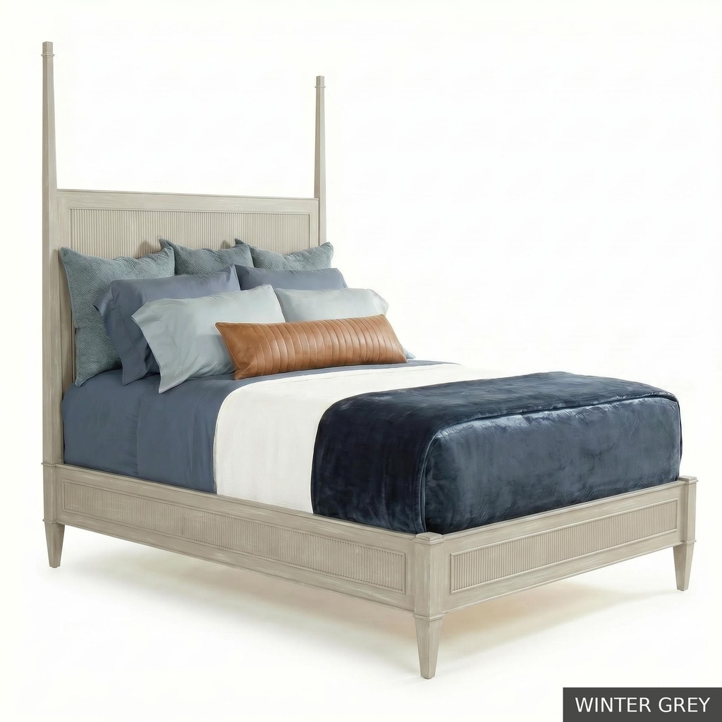 [EUR: OscaKBED] Oscar King Bed   / Winter Grey