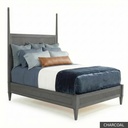 [EUR: OscaKBED] Oscar King Bed   / Charcoal
