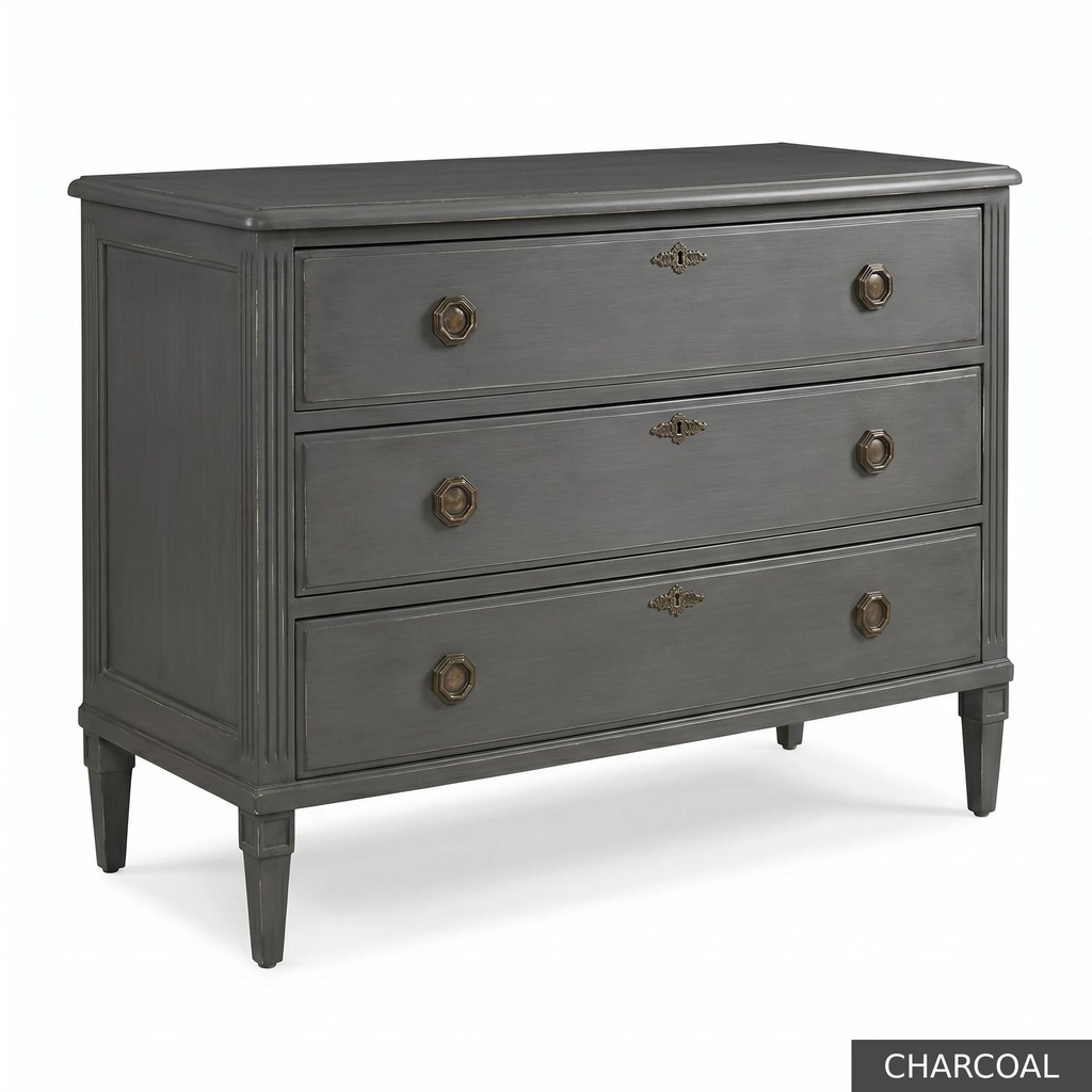 [EUR: Andr] Andrews Chest     / Charcoal