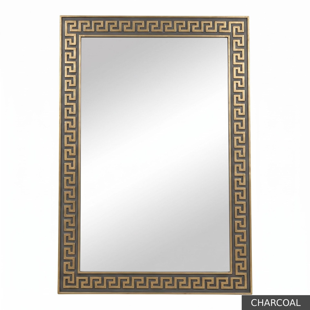 [EUR: Athe] Athens Mirror   / Charcoal + Gold