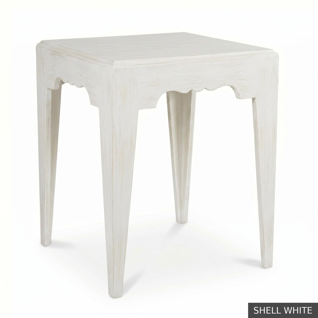 [EUR: Bell] Bella Side Table   / Shell White
