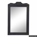 [EUR: Bemb] Bembridge Mirror   / Wrought Iron + NO Accent Colour Required