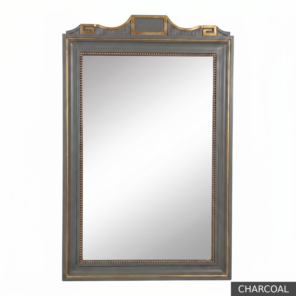 [EUR: Bemb] Bembridge Mirror   / Charcoal + Gold